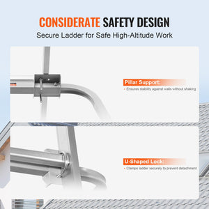 Ladder Stabilizer Extension Standoff | Heavy Duty Wing Span Attachment for Ladders