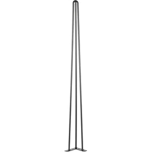 Hairpin Table Legs 36" | Set of 4 Heavy Duty 3-Rod Steel Legs for DIY Tables & Desks