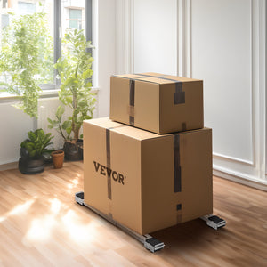 Appliance Rollers | 660lb Extendable Mobile Base Dolly | Washing Machine, Fridge & Furniture Movers – White