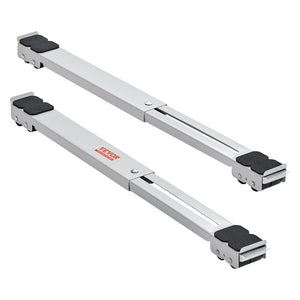 Appliance Rollers | 660lb Extendable Mobile Base Dolly | Washing Machine, Fridge & Furniture Movers – White