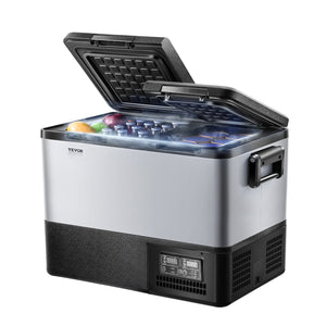 Car Refrigerator Freezer | 45L Portable Dual Zone Compressor Fridge