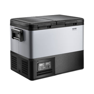 Car Refrigerator Freezer | 45L Portable Dual Zone Compressor Fridge