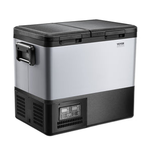 Car Refrigerator Freezer 55L | Compressor Dual Zone | Portable for Car & Home