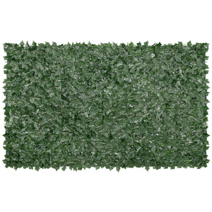 Ivy Privacy Fence 59"x98" | Artificial Green Wall Screen | Mesh Backing & Reinforced Joints | Faux Hedge Leaf Panel for Garden, Balcony & Outdoor Decor