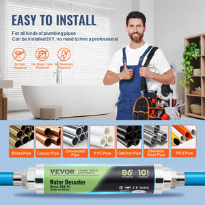 Salt-Free Descaler | Whole House Physical Scale Prevention System