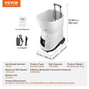 Tennis Ball Machine | Automatic Portable Ball Launcher