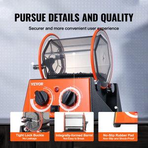 Rotary Tumbler | 3kg Jewelry Polisher & Finishing Machine