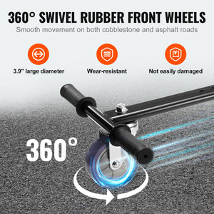Hoverboard Seat Attachment | Adjustable Frame | Fits 16.5-25.4cm Hoverboards | 99.8kg Capacity | For Kids & Adults