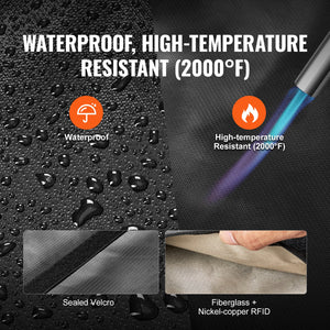 Faraday Bag | 16.9x15" Signal Blocking Case for Laptop/Tablet | Black