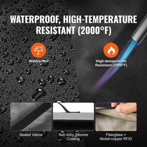 Faraday Bag Set | 4 Pack Signal Blocking Pouches for Laptop, Tablet & Phone | XL Size