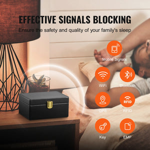 Faraday Box | Signal Blocking Key Fob Protector for 5-8 Car Keys