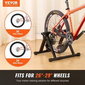 Fluid Bike Trainer Stand | Fits 26"-29" Wheels | Noise Reduction Flywheel