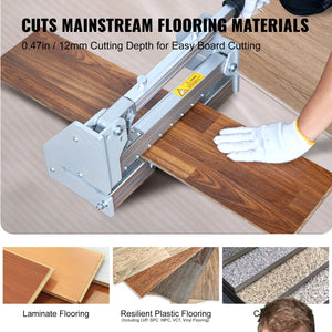 Vinyl Plank Cutter | 330mm Floor Cutter for Laminate, Hardwood & PVC | Cuts Up to 12mm Depth Effortlessly