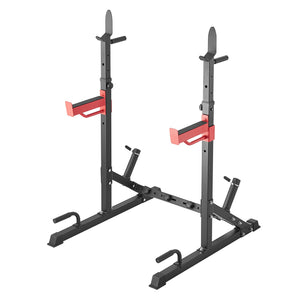 Squat Rack | Adjustable Heavy Duty Barbell Power Stand