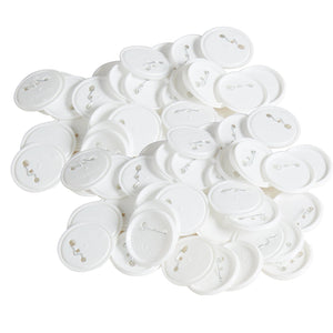 Button Badge Supplies | 2.25" (58mm) Parts for Button Maker Machine | 500 Sets