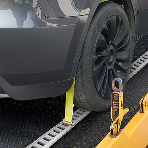 E-Track Tie-Down Rail Kit 24pc | 8 Steel Rails + O-Rings + Tie-Offs | 816kg Load Capacity