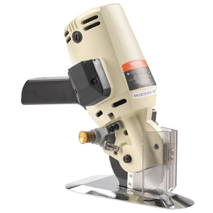 Fabric Cutter | 250W Rotary Cutting Machine with Octagonal Blade | Cuts Cloth, Leather & Multi-Layers