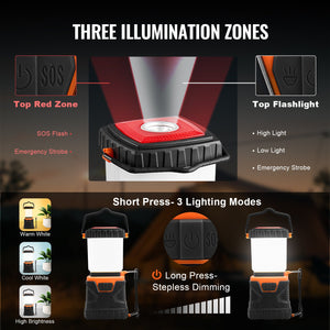 LED Camping Lantern | Battery Powered Outdoor Light