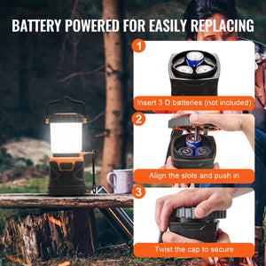 LED Camping Lantern | Battery Powered Outdoor Light