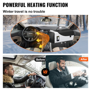 Diesel Air Heater | 5KW 12V with 10L Tank, Muffler & Remote | LCD Thermostat for RVs & Boats