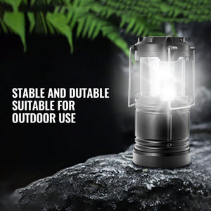 LED Camping Lanterns | Collapsible Battery Powered Flashlights | Set of 4