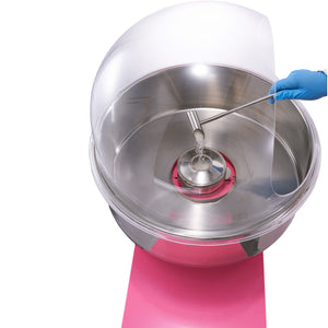 Cotton Candy Machine 1000W with Cart & Cover | Commercial Sugar Floss Maker for Parties