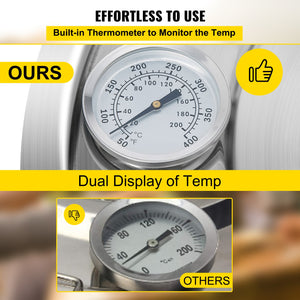 Moonshine Still | 5 Gal 21L Stainless Steel Distiller with Copper Coil | DIY Whiskey, Wine & Brandy Brewing Kit with 3 Pots