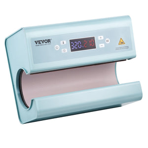 Auto Tumbler Heat Press | 325–887ml Sublimation Mug Press | Blue