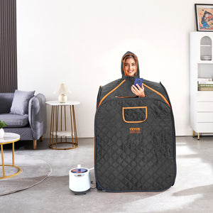 Portable Steam Sauna Tent | 1000W Personal Spa | 800x800x1000mm | Weight Loss & Detox Therapy