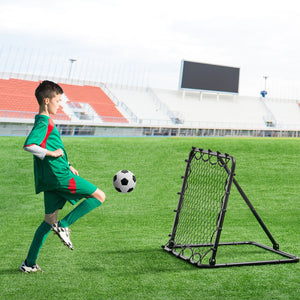 Soccer Rebounder Net | 34x34" Portable Kick-Back Trainer