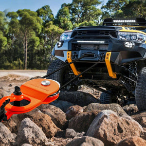 Snatch Block 10 Ton | Recovery Winch Pulley 22,000 lbs Capacity | For Off-Road ATV UTV