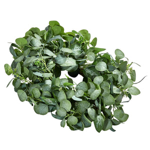 Decorative Wreath | 66cm Green Eucalyptus Leaves | Year-Round Home Decor