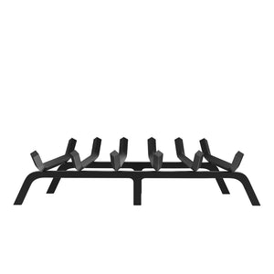 Fireplace Log Grate 685mm | Heavy Duty 6-Leg Steel Firewood Rack
