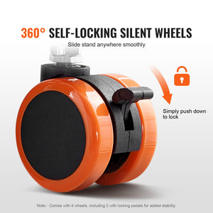 Z-Style Piano Keyboard Stand & Bench | Adjustable Height & Width | 250lbs Capacity | Fits 54-88 Key Digital Pianos