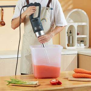 Commercial Immersion Blender 750W | Heavy Duty Variable Speed Hand Mixer for Soups & Sauces