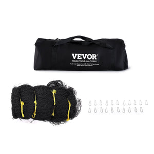 Baseball Batting Net | Professional Softball Baseball Hitting Training Net | Portable Practice Pitching Cage Net with Door & Carry Bag | Heavy Duty Enclosed PE Netting 2133cm | Net Only