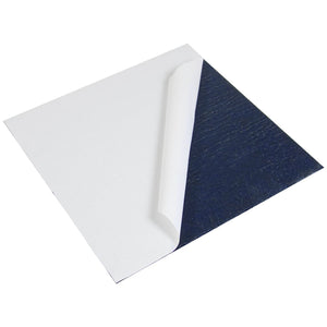 Peel & Stick Carpet Tiles | 15 Dark Blue Self-Adhesive Floor Squares | Soft & Easy Install