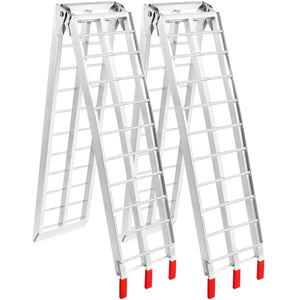 Aluminum Loading Ramps | 1500LBS Foldable Truck Bed Ramps | 2PCS