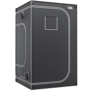 Grow Tent | 48"x48"x80" Indoor Hydroponic Growing Tent with Window, Door & Tray