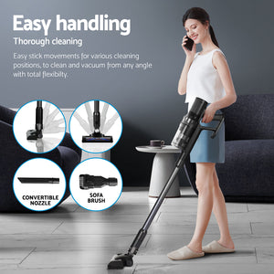 Stick Vacuum Cleaner | Mop Head | 350W | Grey