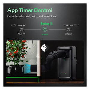 VIVOSUN AeroLush C08 Intelligent Air Conditioner | 8000 BTU | 4-in-1 Cooling/Heating/Drying/Fan | Temp + Humidity + VPD Sensors | App Controlled