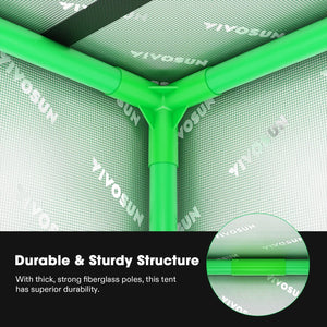 Propagation Grow Tent | 35cm x 50cm x 53cm | 600D Oxford | Mylar Lined