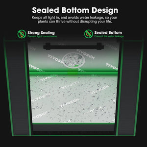 Propagation Grow Tent | 35cm x 50cm x 53cm | 600D Oxford | Mylar Lined