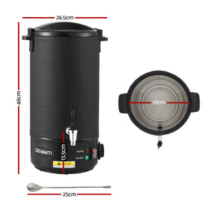 Devanti Wax Melter | 5L | Candle Making | 1520W | Melting Pot Furnace | Pour Spout | Soap