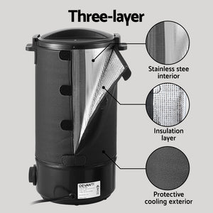 Devanti Wax Melter | 5L | Candle Making | 1520W | Melting Pot Furnace | Pour Spout | Soap