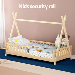 Kids Bed Frame | Wooden House Frames | Oak PUAH