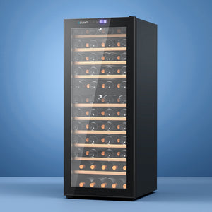 Devanti Wine Cooler Fridge | Compressor | Dual Zone | 80 Bottles