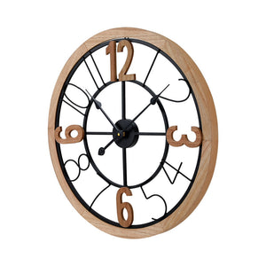 60CM Wall Clock | Wooden