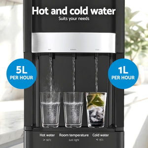Bottom Loading Water Dispenser | 3 Tap Chiller, Filter & Purifier