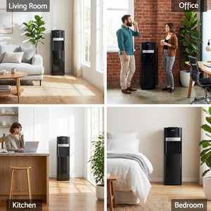 Bottom Loading Water Dispenser | 3 Tap Chiller, Filter & Purifier